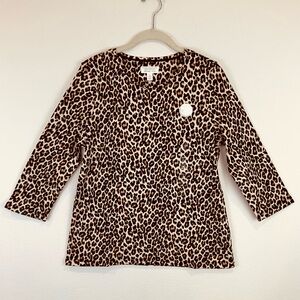 NWT Charter Club 3/4 Sleeve Pima Cotton Tee